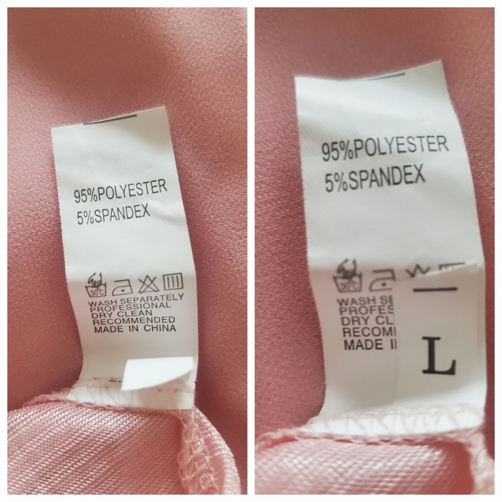 Rose Pink Strapless Wide-Leg Jumpsuit | Size L | NWOT | Flowy & Flattering - Picture 10 of 11